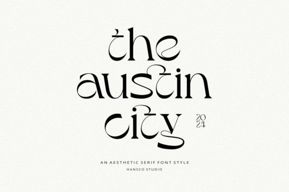 Austin City: A Stylish Serif Font for Modern Web Design
