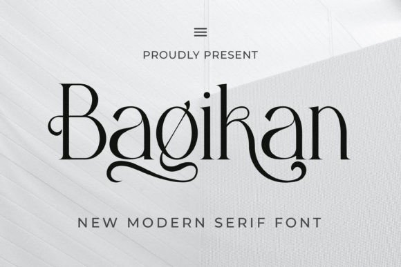 Bagikan: A Premium Serif Font for Campaigns