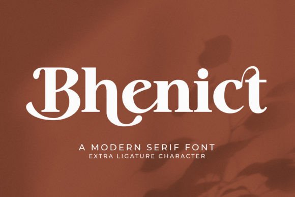 Bhenict: A Modern Serif Font for Campaigns