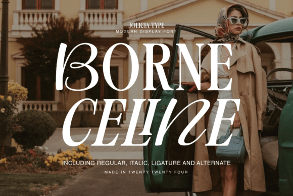 Borne Celine: A Sophisticated Serif Font for Elegant Branding
