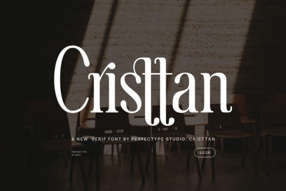 Cristtan: A Modern Serif Typeface for Digital Brands