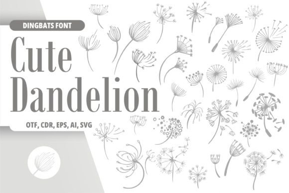 Cute Dandelion: A Review of This Whimsical Dingbat Font