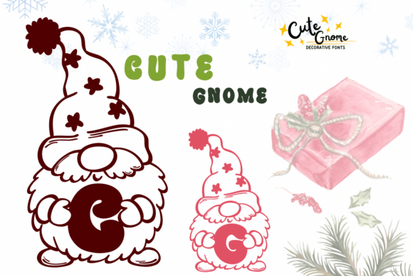 Cute Gnome: A Whimsical Decorative Font for Campaigns