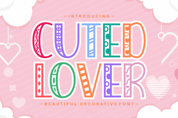 Cuted Lover: A Charming Decorative Font for Creators