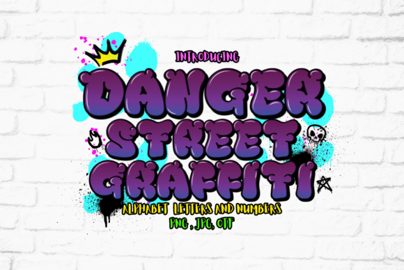 Danger Street Graffiti: The Urban Font for Bold Brands