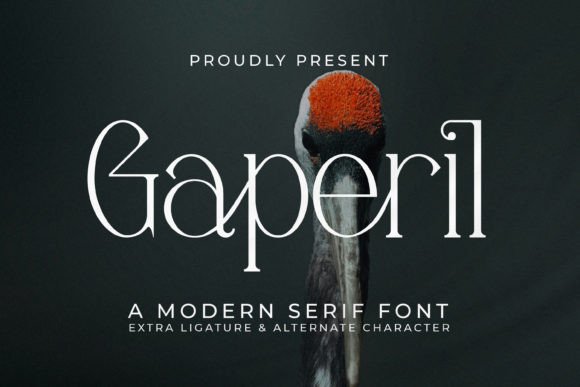 Gaperil: A Premium Serif Font for Modern Branding