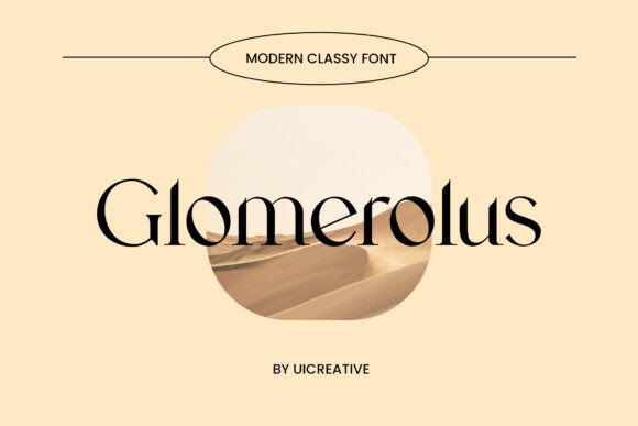 Glomerolus: A Charming Serif for Elegant Branding