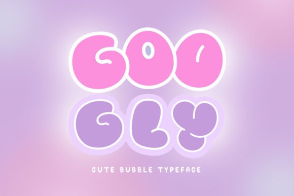 Googly: A Cute Bubble Typeface for Small Business