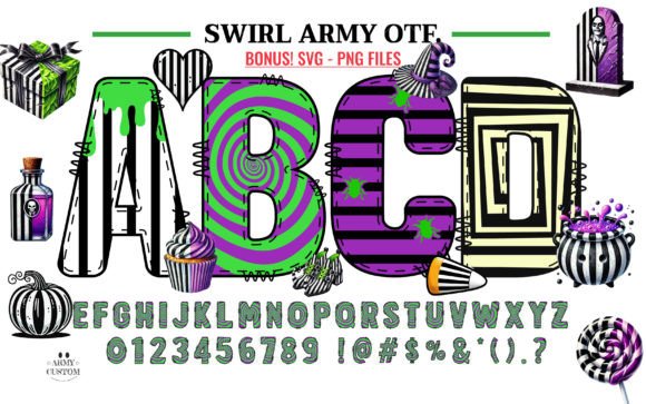 Halloween Army Bundle: A Review of This Spooky Color Font