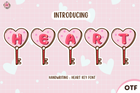 Heart Key Font: A Romantic Decorative Typeface Review