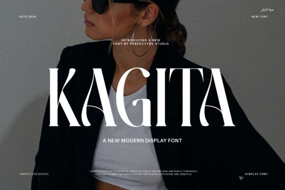 Kagita: An Elegant Serif Font for Editorial Design