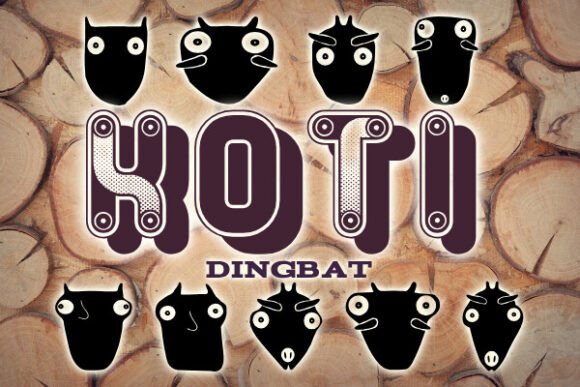 Koti: A Versatile Dingbat Font for Modern Designs