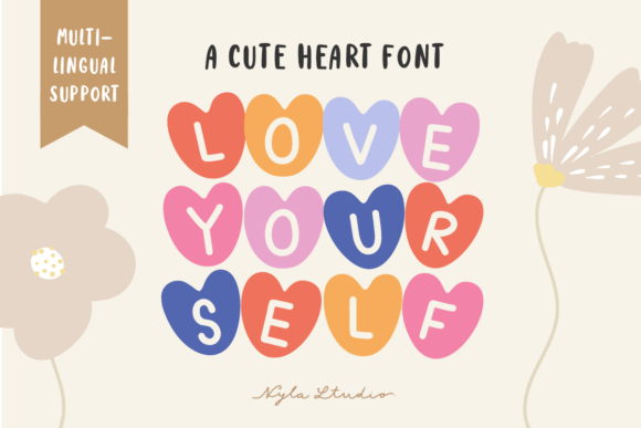 Love Yourself: A Cute Decorative Font for Your Brand