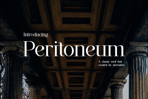 Pertoneum: The Elegant Serif Font for Marketers