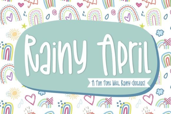 Rainy April: A Playful Font for Creative Brands