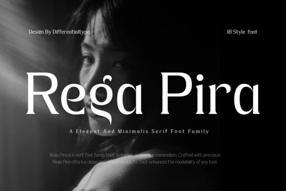 Rega Pira: The Elegant Serif Font for Modern Brands