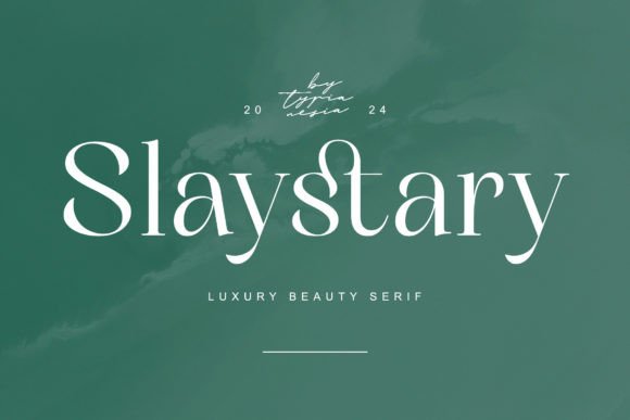 Slaystary: A Modern Serif Font for Elegant Web Design