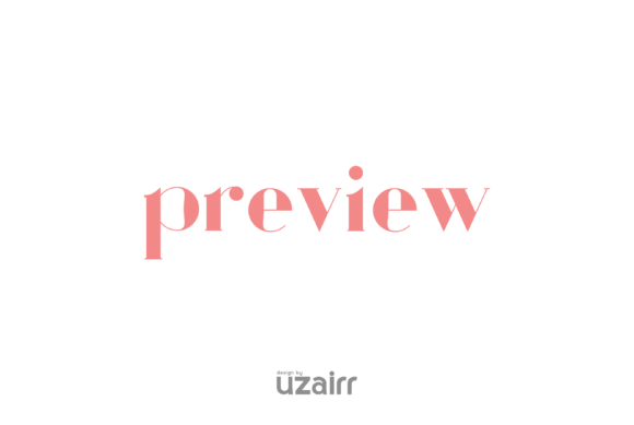 Uzairr: A Timeless Serif Font for Elegant Branding